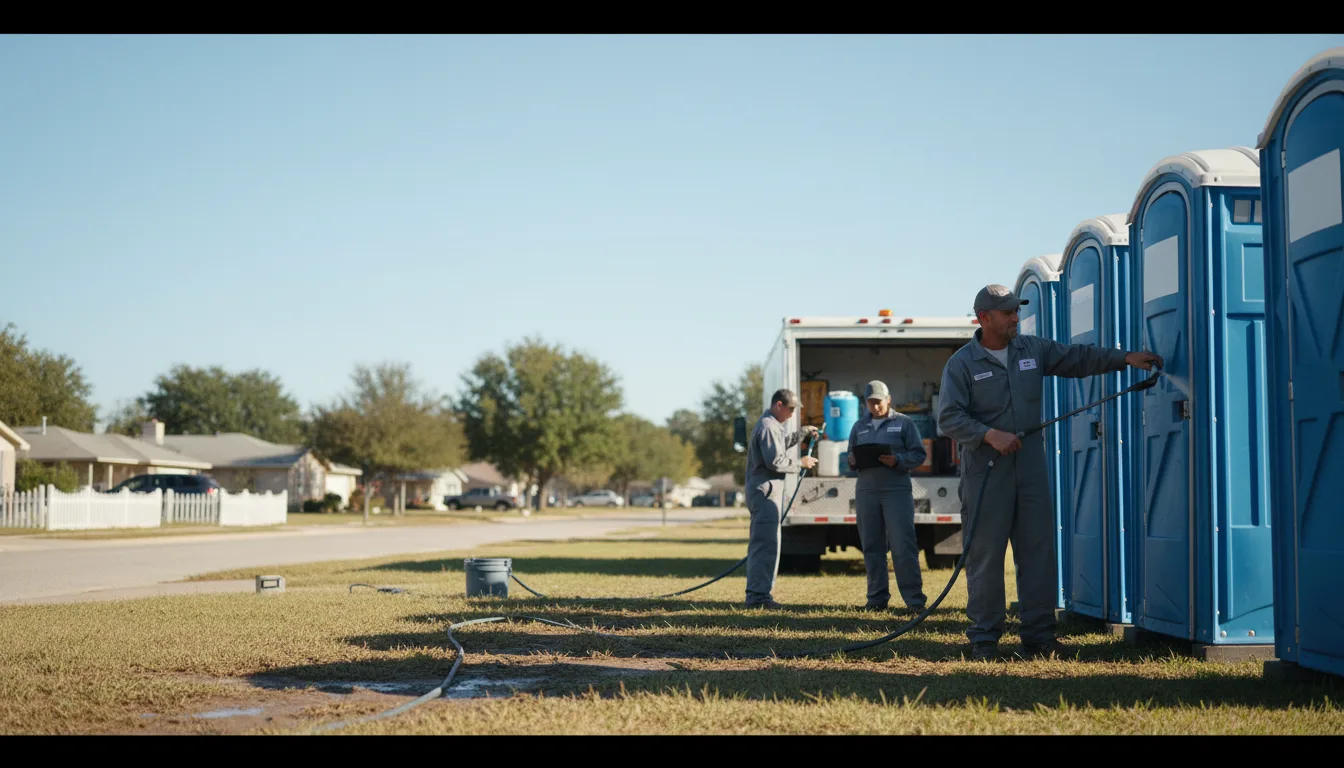 Long-Term Portable Toilet Rental in Woodward, IA near me